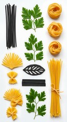 pasta and vegetables