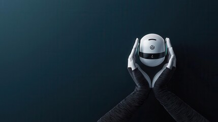 Interactive AI voice assistant helping a user with guided meditation and relaxation exercises