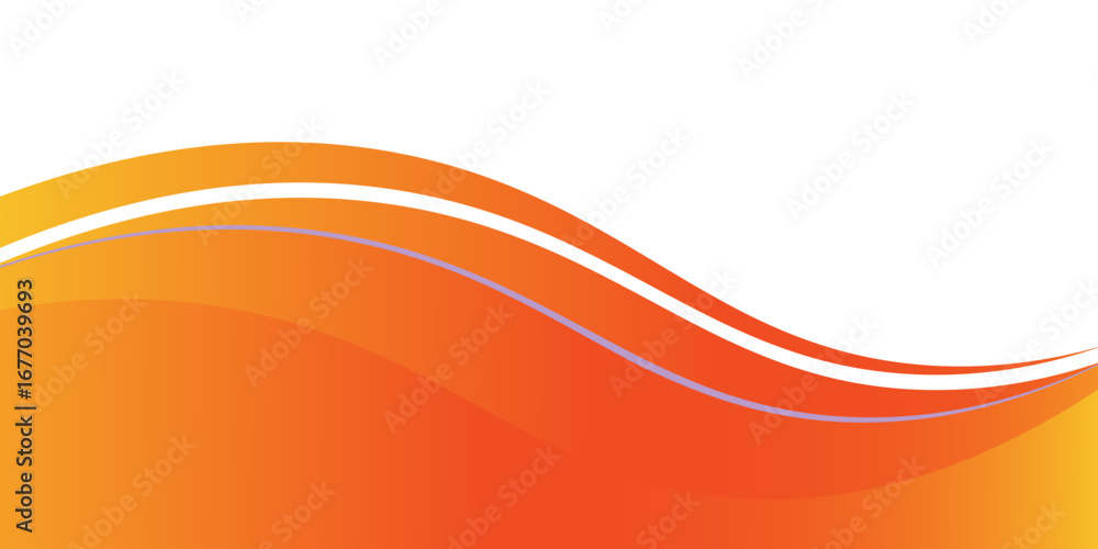 Poster mobilemodern orange banner background. graphic design banner pattern background template with dynami