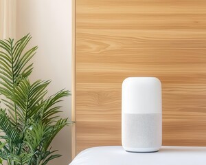 Voiceactivated home automation system adjusting curtains, lighting, and music for a relaxing ambiance