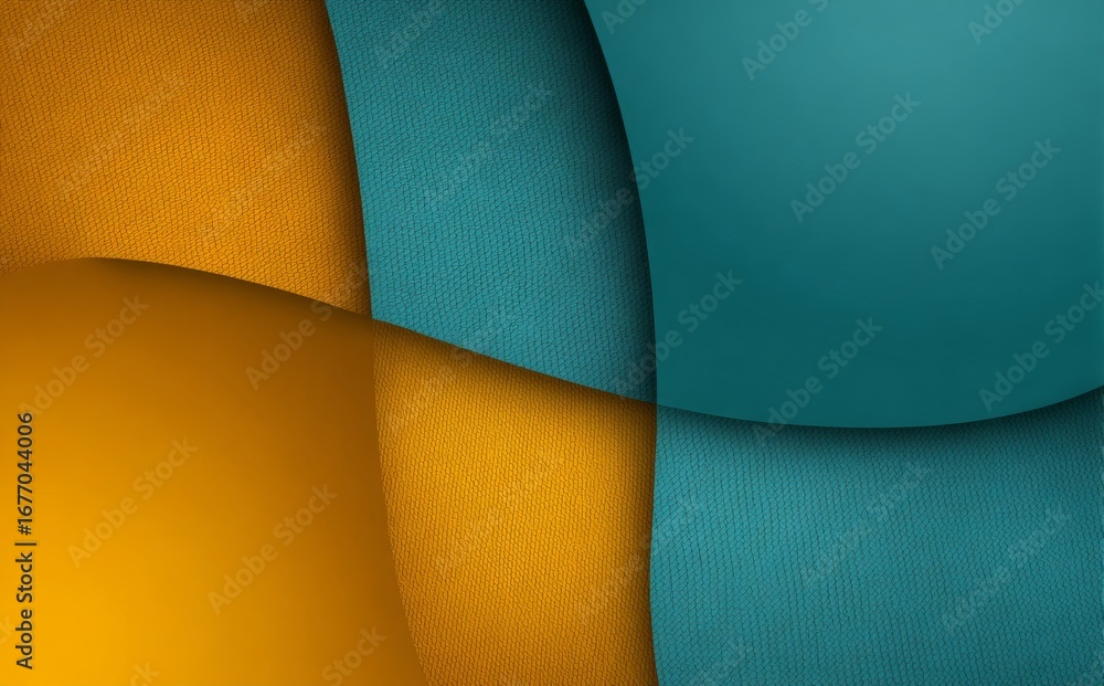 Poster modern illustration featuring memphis style polygonal geometric patterns as an abstract background