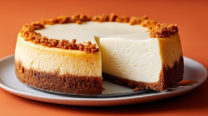 Decadent cheesecake, baked to perfection and finished with a caramelized creme brulee topping, is a dessert lover's dream