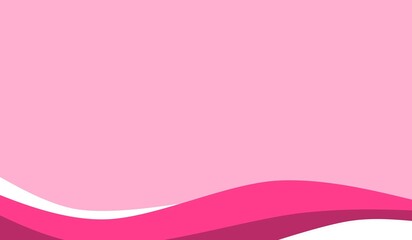 Pink Wave Minimal Background