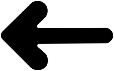 Arrow icon on a transparent background Down arrow vector Bold Black Arrow Vector Icons Set. Directional Arrow Symbols, Curved, Straight, Right Angle, Upward, Left, Circular, Navigation, Pointer, Road 