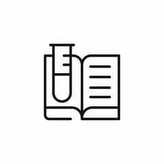 science research lab icon sign vector