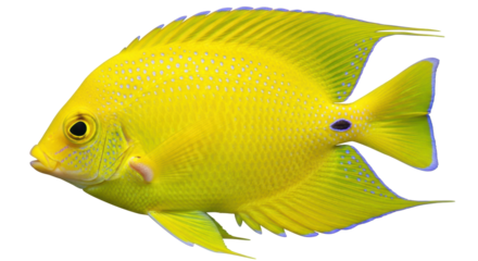 Isolated Yellow Fish