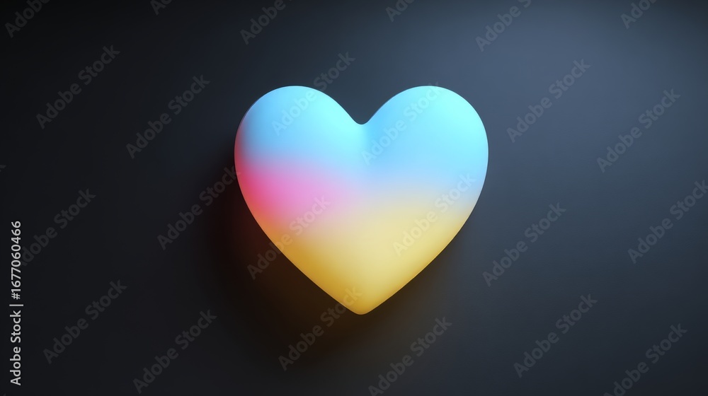 Aufkleber tech background poster design with abstract rainbow gradient’ is another way to express it