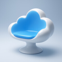 Cloud Shaped Chair: Modern Furniture Design