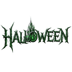 HALLOWEEN  ON PNG BACKGROUND.