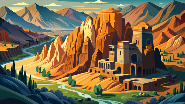 The Bamiyan Valley in Afghanistan reveals cultural remnants carved into towering cliffs, blending Buddhist artistry with Silk Road history, where colossal niches echo ancient spiritual devotion.