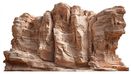 Large, eroded sandstone rock formation
