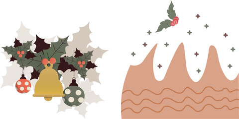 Christmas Ornaments use design of vector file.