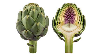Isolated Artichoke