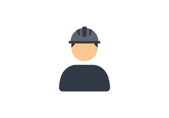Construction Worker Icon.