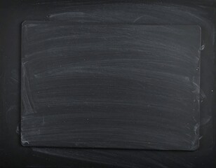 Blank chalkboard surface