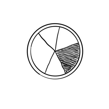 pie chart on white background
