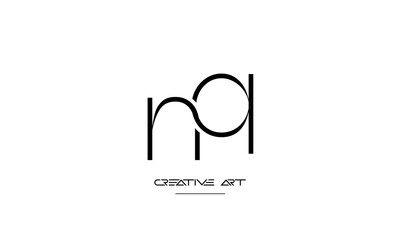 NQ, QN, N, Q abstract letters logo monogram