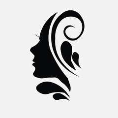 silhouette of a woman