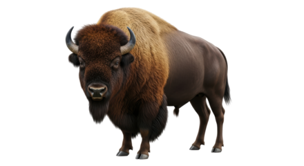 Isolated Bison