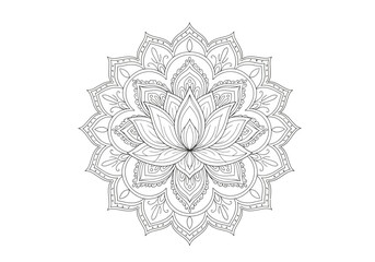 White Cross in a Colorful Flower Field.