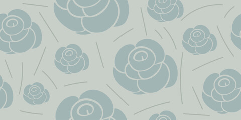  Blue Rose Seamless Pattern for Modern and Unique Design Projects