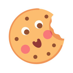 Cookie with a Bite and Rosy Cheeks