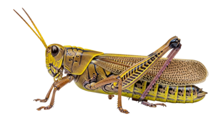 Isolated Grasshopper