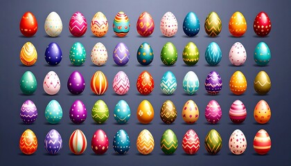 Colorful Easter Eggs