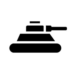 cannon glyph icon
