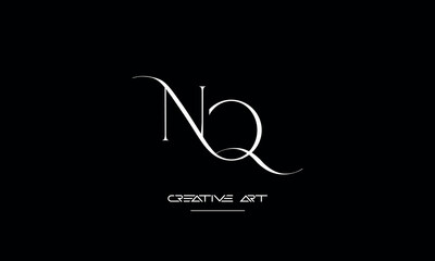 NQ, QN, N, Q abstract letters logo monogram