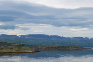 Landscape of the northern Norway