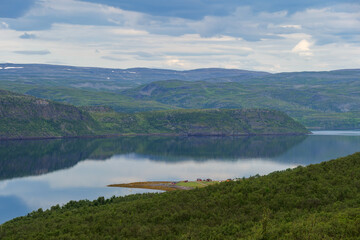 Landscape of the northern Norway