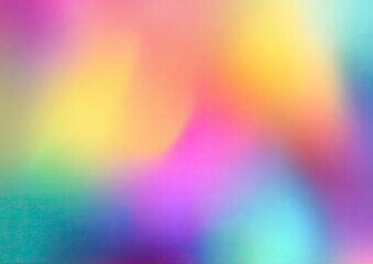Obraz premium Abstract colorful blurry blend of pastel hues