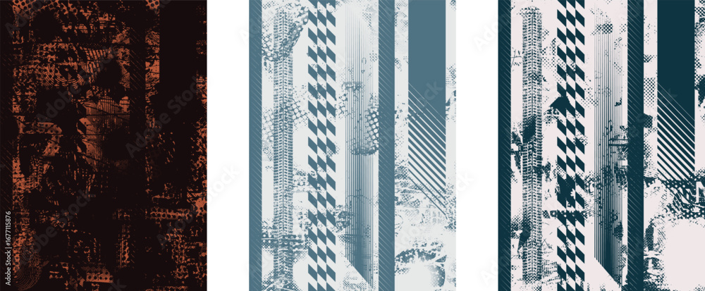 Poster glitch distorted geometric shape . noise destroyed logo . trendy cyber punk poster . glitched frame 