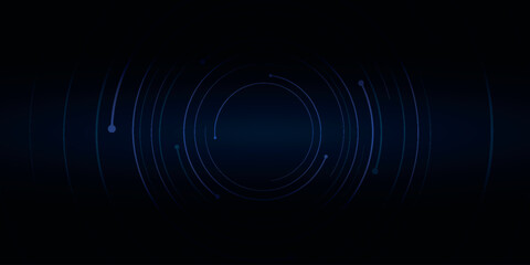 Dark abstract background with dynamic swirling curved lines. Simple and modern swirling curved line design. Spiral lines. Vector illustration. Vol 2