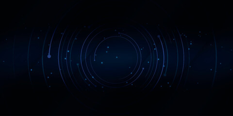 Obraz premium Dark abstract background with dynamic swirling curved lines. Simple and modern swirling curved line design. Spiral lines. Vector illustration. Vol 3