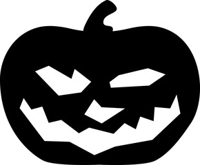 Halloween pumpkin icon set.Evil pumpkin symbol. Halloween decoration cartoon sign.Cute Creepy Spooky Halloween Pumpkin Fall Autumn Sticker Print Illustration.Halloween evil face vector illustration.