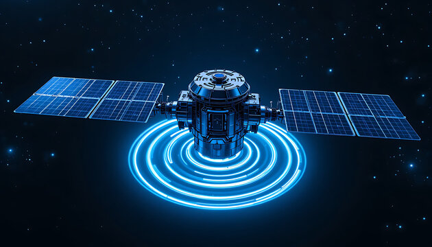 satellite dish and earth satellite in space beautiful view and seen beautiful background and wallpaper hd picture