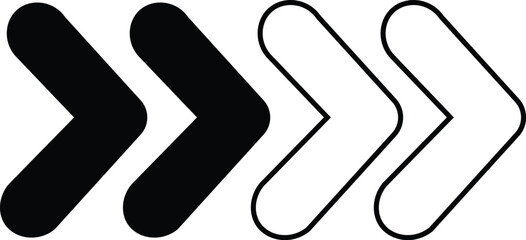  Arrow icon on a transparent background Down arrow vector Bold Black Arrow Vector Icons Set. Directional Arrow Symbols, Curved, Straight, Right Angle, Upward, Left, Circular, Navigation, icon sheet 