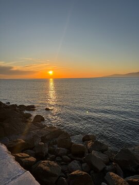 Sunset &agrave; Mykonos