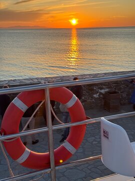 Sunset &agrave; Mykonos