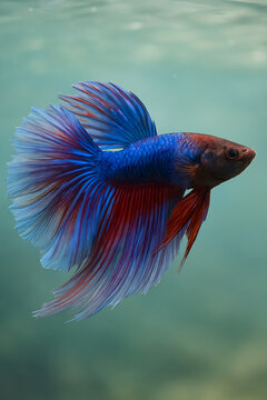 fish in aquarium, cupang