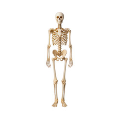 Realistic Human Skeleton Model for Educational and Medical Use