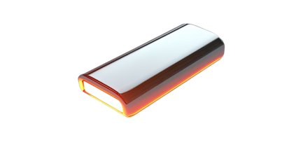 3D rendered oblong object