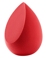makeup Sponge, beauty blender, isolated on white background, full depth of field