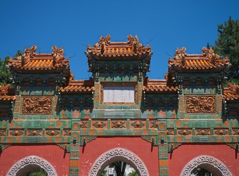 The Putuozongsheng Temple or Little Potala Temple in Chengde, Hebei, China
