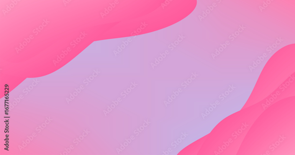 Poster pink and blue gradient fluid shape abstract background copy space design