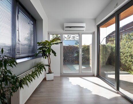 daikin air conditioner installed indoors
