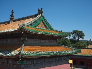 Obraz premium Architecture of Pule Temple in Chengde, Hebei, China
