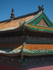 Fototapeta premium Architecture of Pule Temple in Chengde, Hebei, China